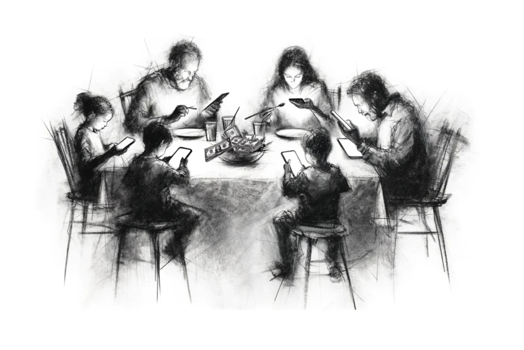 Charcoal and biochar artwork detail — limited edition climate art by The Carbon Art