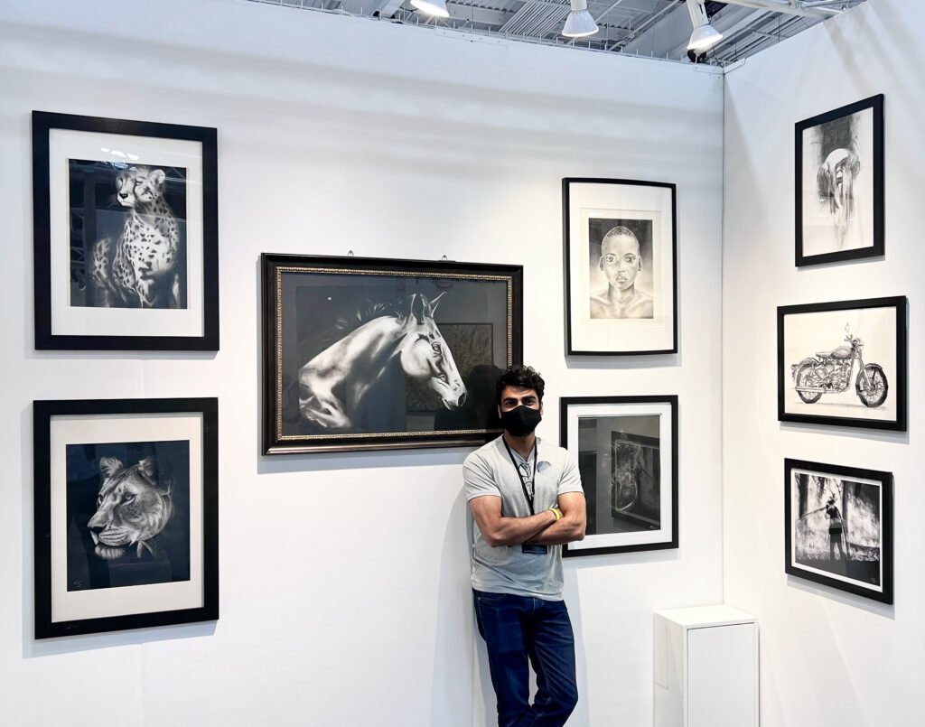 IMG — The Carbon Art climate charcoal artwork by artist Abhi
