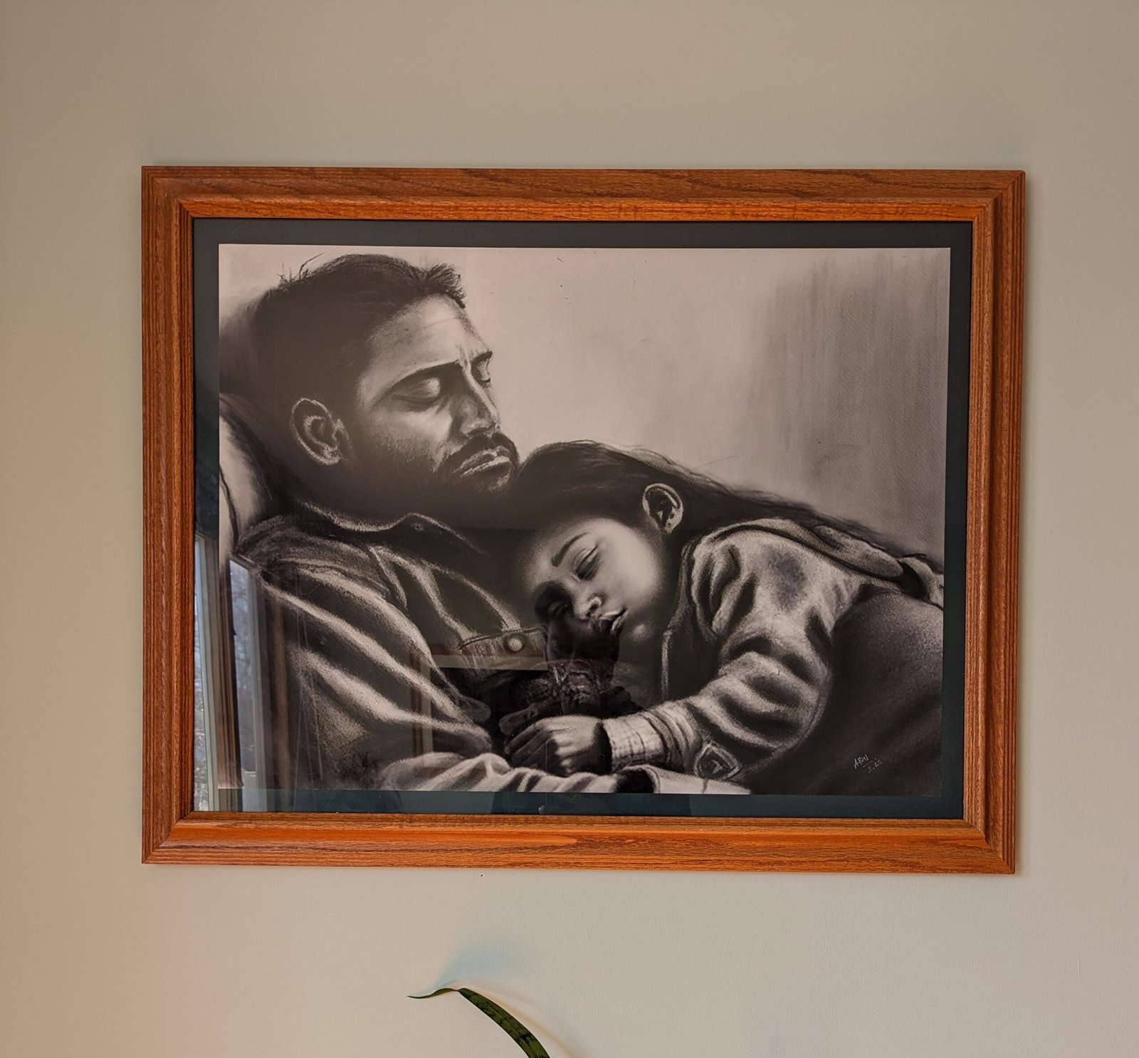 abhi carbon art_father and child