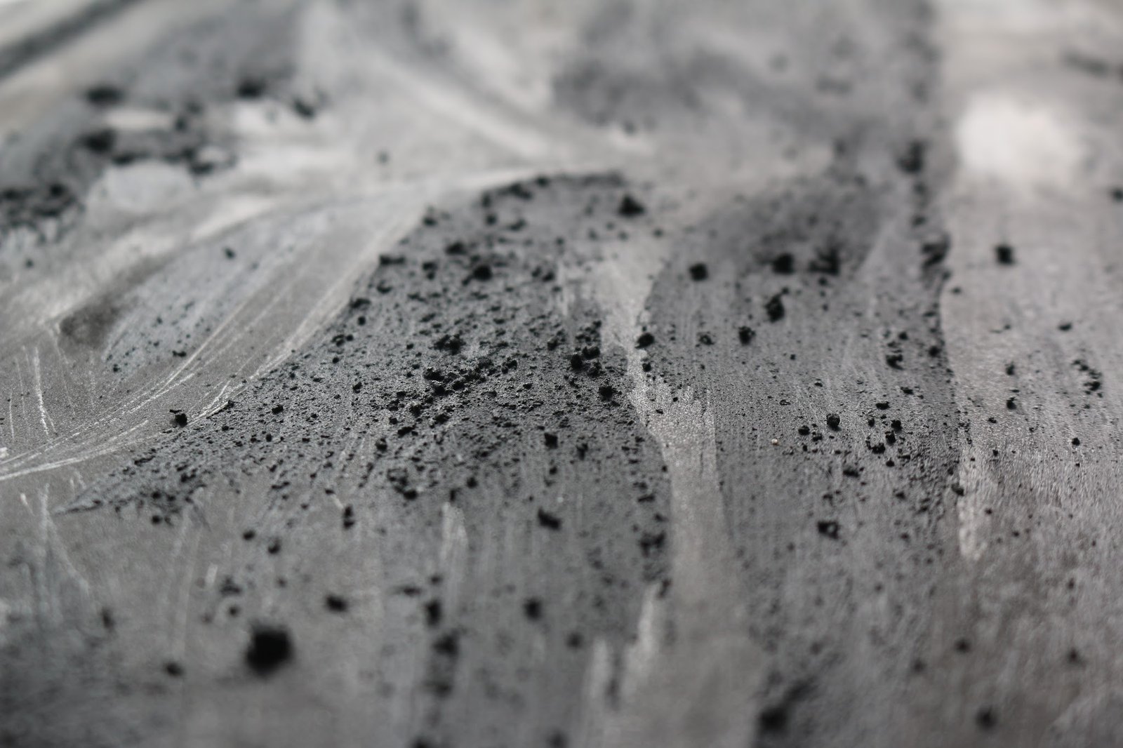 Charcoal artwork detail by climate artist Abhi